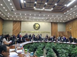 El instrumento normativo fue aprobado por nueve votos a favor y dos en contra. TWITTER / @INEMexico