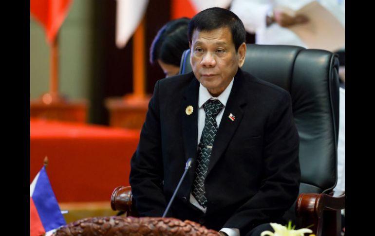 En los dos últimos eventos Duterte debía compartir sala con el presidente de EU, Barack Obama. AFP / Y. Aung Thu