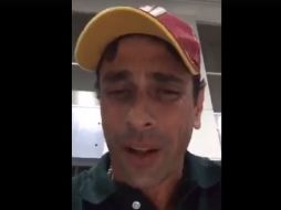 Henrique Capriles documentó los hechos en videos que difundió en sus redes sociales. FACEBOOK / HenriqueCaprilesRadonski
