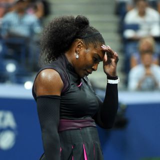 Serena Williams cae en el US Open ante Pliskova