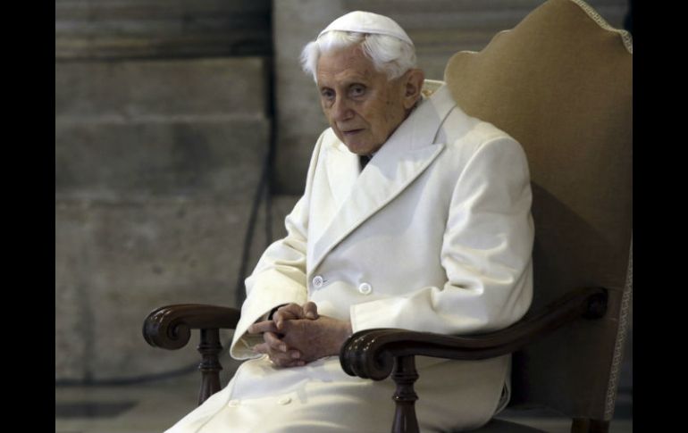 Benedicto XVI, durante su gestión atravesó momentos difíciles. AP / G. Borgia