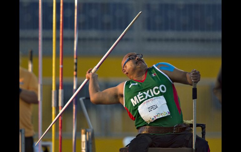 Zepeda sacó la casta y dejó en claro que es uno de los atletas con mayor talento de esta disciplina paralímpica. MEXSPORT / ARCHIVO