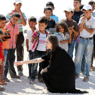 Angelina Jolie pide que termine la guerra en Siria