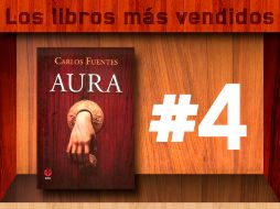 Carlos Fuentes regresa a la lista de los más vendidos con 'Aura'. ESPECIAL / gandhi.com