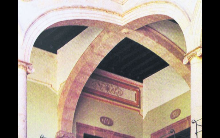 Fastuosa belleza. Detalle de la casona antigua respetuosamente restaurada. EL INFORMADOR / P. Fernández Somellera