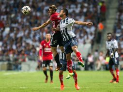 Acción del partido entre Monterrey y Xolos este sábado en el Estadio BBVA Bancomer. MEXSPORT / Emiliano