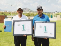 Andrés Castellanos y Alejandro Núñez fueron los ganadores del torneo, que se jugó en la modalidad A Go Go. EL INFORMADOR / A. Camacho