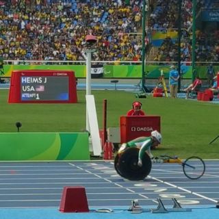 Alicia Ibarra, fuera de final de atletismo paralímpico