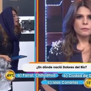 Itatí Cantoral suelta grosería en programa en vivo