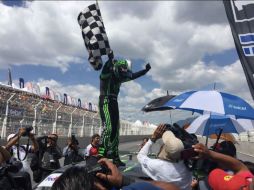 El capitalino, piloto del auto número 11, tuvo en la segunda de las 25 vueltas su registro más rápido sobre la pista. TWITTER / @hugooliveras11