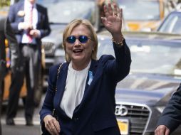 Su doctora dijo el domingo por la noche que Clinton había sufrido un episodio de calor excesivo y deshidratación. AP / C. Ruttle