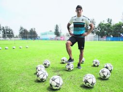 Sabe lo que quiere. Alan Pulido habla convencido de su potencial como centro delantero y asume sus retos. EL INFORMADOR / R. Tamayo