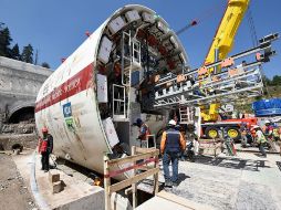 Los trabajos se realizarán a una velocidad de entre 12 y 20 metros diarios. NTX /