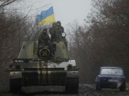 La guerra entre Ucrania y separatistas apoyados por Rusia inició en abril del 2014. AP / ARCHIVO