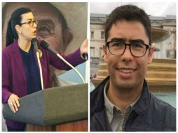 Los Senadores confiaron en que ambos estarán a la altura del reto. TWITTER / @VRubioMarquez/ @OSantinQuiroz