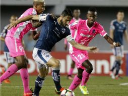 Con este resultado Árabe encabeza el grupo D con nueve puntos, mientras que Monterrey queda con tres unidades. EFE / A. Bolívar