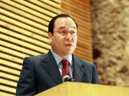 Ciro Murayama recalcó que las conclusiones del asunto serán remitidas vía proyecto de resolución. NTX / ARCHIVO