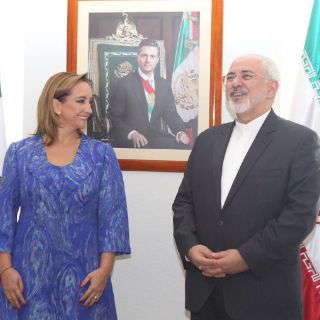 Ruiz Massieu dialoga con canciller de Irán para reforzar relación