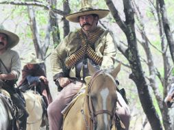 Enoc Leaño. El actor ha interpretado ya en cuatro ocasiones a Pancho Villa. ESPECIAL / CORTESÍA DISCOVERY