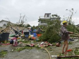 Meranti es el cuarto tifón que azota a la isla en esta temporada después de ''Winston'', ''Fantala'' y ''Nepartak''. EFE / N. Chung