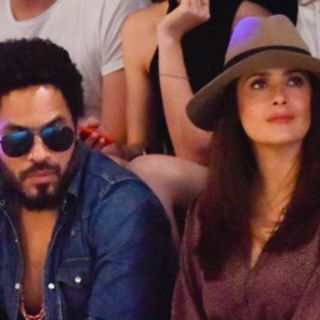 'Te quiero mucho', dice Lenny Kravitz a Salma Hayek