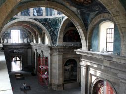 El Instituo Cultural Cabañas tiene en sus muros las mayores obras de José Clemente Orozco. EL INFORMADOR / ARCHIVO