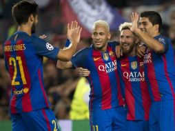 El Barcelona visita por primera vez en su historia el estadio de Butarque con todos sus principales efectivos. TWITTER / @FCBarcelona