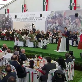 Fuerzas armadas, pilar y sostén de instituciones democráticas: Peña Nieto