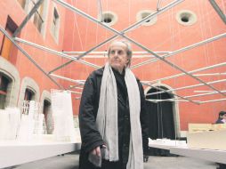 Teodoro González de León. Su obra se caracteriza por el uso del concreto cincelado. NTX /