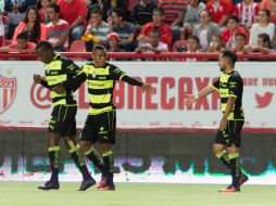 Santos suma apenas cinco goles en ocho partidos y esa es la principal causa de su mala racha. MEXSPORT / ARCHIVO