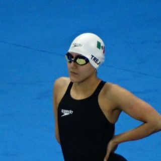 Mexicana Vianney Trejo se queda sin medalla en natación 100m