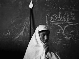 Galería. Una fotografía que forma parte de la colección religiosa de Pedro Meyer, bajo la curaduría de Elizabeth Ferrer. ESPECIAL / Diariopuntual.com