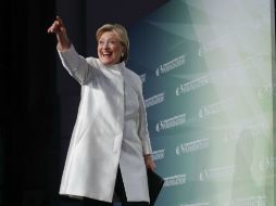 La campaña de Clinton respondió rápidamente en un comunicado a los comentarios de Trump. AP / P. Martinez