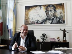 Por el momento, Enrique Alfaro descarta cambios en la Dirección de Comunicación Social. EL INFORMADOR / ARCHIVO