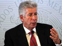 El titular de la SCT, Gerardo Ruiz Esparza participará en el 67 Congreso Internacional de Astronáutica. NTX / ARCHIVO