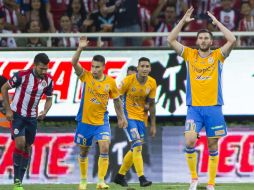 Con un solitario gol de Ismael Sosa al minuto 56 del partido, los de la Autónoma de Nuevo León superaron al Guadalajara. MEXSPORT / C. de Marchena