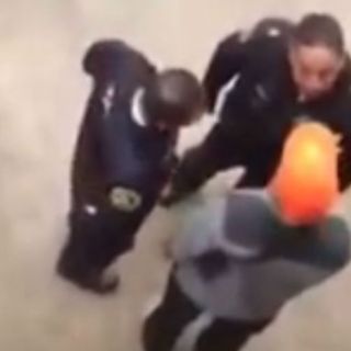 Supuesto militar amaga a policías con arma de fuego