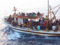 Esta embarcación, en la que viajaban unos 600 tripulantes, sería uno de los mayores intentos de emigración desde costas egipcias. EFE / ARCHIVO
