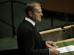 El presidente del Consejo Europeo recuerda que la UE 'es el mayor donante de ayuda humanitaria' y que 'eso no va a cambiar'. EFE / P. Foley