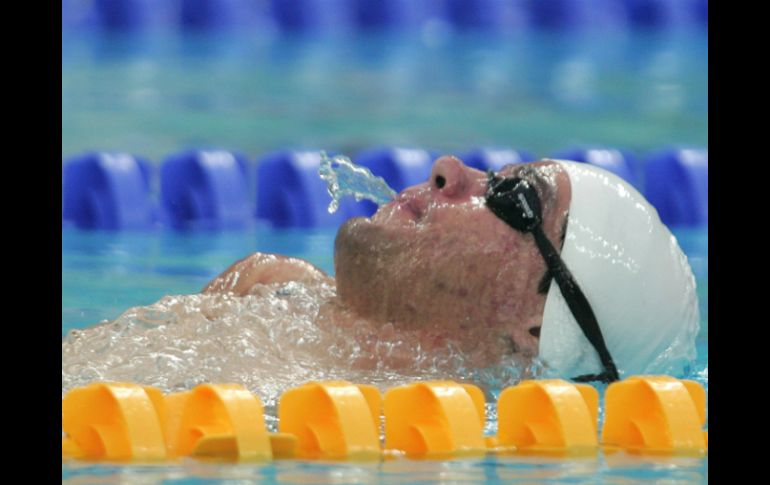 El nadador de 35 años, ganó en juegos paralímpicos cinco medallas de oro, una de plata y una de bronce. MEXSPORT / ARCHIVO
