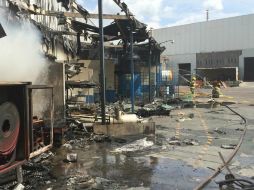 Protección Civil del Estado acudieron al sitio para sofocar las llamas. ESPECIAL / Protección Civil Jalisco