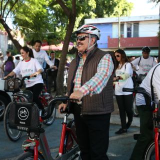 Inauguran ciclovía del CUCS a Hospital Civil