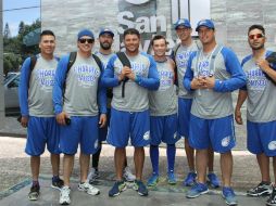 Algunos de los jugadores de Charros realizó los exámenes previos al inicio de los encuentros de preparación. FACEBOOK / Charros de Jalisco Béisbol