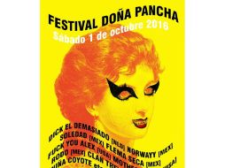 El  Doña Pancha Fest  vincula las artes visuales con la música independiente. ESPECIAL /