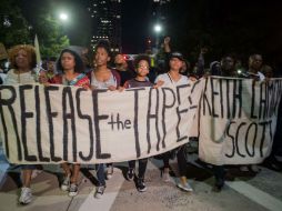 Activistas han solicitado durante días que difundan un video de una cámara policial de la muerte a tiros de Keith Lamont Scott. AFP / ARCHIVO