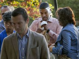 El alcalde Kevin Johnson se encontraba en una comida benéfica cuando Thompson le arrojó una tarta a su cara. ESPECIAL / The Sacramento Bee