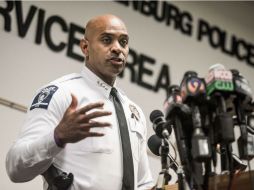 En un encuentro con oficiales del Estado de Carolina, Kerr Putney aseguró hacer público el material audiovisual. AFP / S. Rayford