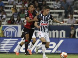 Barraza fue la figura del partido al adelantar al Atlas en el marcador. MEXSPORT / E. Quintana