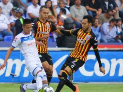 Por más que intentaron empatar el juego para rescatar una unidad, los leones negros no lo consiguieron. TWITTER / @AscensoMX