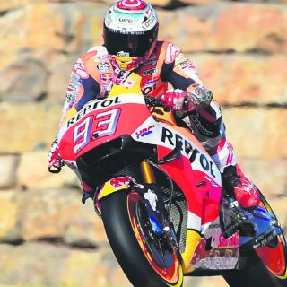 Marc Márquez logra la pole del GP de Aragón